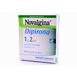 Novalgina Solucion Inyectable X 10 Ampolla De 2 Ml - Novalgina