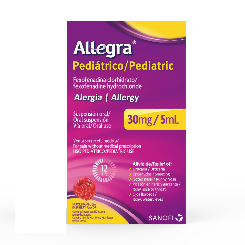 Allegra Pediatrico Suspension Oral X 150 Ml - Allegra