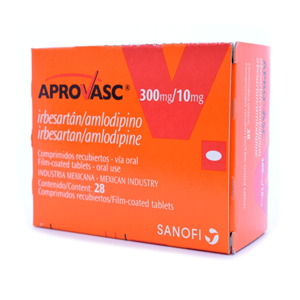 Aprovasc 300 / 10 Mg Caja X 28 Comprimidos - Aprovasc