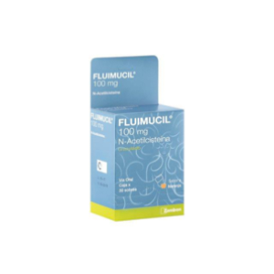 Fluimucil 100 Mg Sabor Naranja Caja X 30 Sobres - Fluimucil