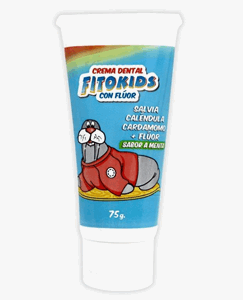 Fitokids Crema Dental Con Fluor Menta Tubo X 75 Gr - Sin Asignar