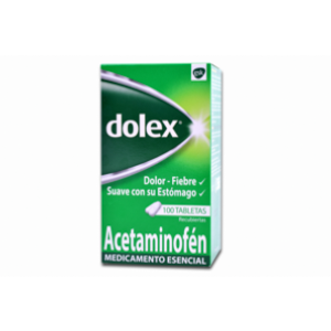 Dolex 500 Mg Caja X 100 Tabletas Recubiertas - Dolex
