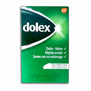 Dolex 500 Mg Caja X 200 Tabletas Recubiertas - Dolex