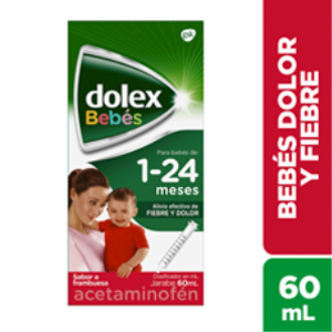 Jarabe Dolex Bebes 32 Mg / Ml Frasco X 60 Ml - Dolex