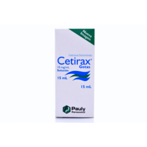 Cetirax 10 Mg/ Ml Gotas Frasco X 15 Ml - Cetirax