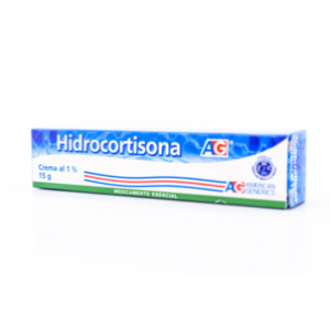 Hidrocortisona A-g 1% Crema X 15 Gr - Hidrocortisona  Ag