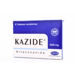 Kazide 500 Mg Caja X 6 Tabletas Recubiertas - Kazide