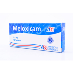 Meloxicam A-g 7.5 Mg X 10 Tabletas - Meloxicam  Ag