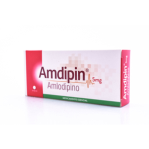 Amdipin 5 Mg Caja X 30 Tabletas - Amdipin