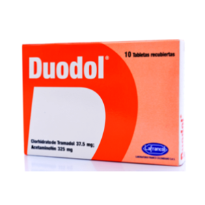 Duodol 37.5/325 Mg Caja X 10 Tabletas Recubiertas - Duodol