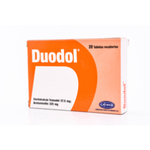Duodol 37.5 / 325 Mg Caja X 20 Tabletas - Duodol