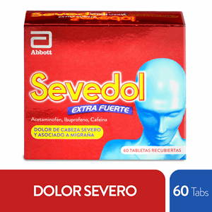 Sevedol Extra Fuerte X 60 Tabletas Recubiertas - Sevedol