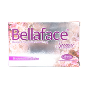 Bellaface Suave 2 Mg / 20 Mcg Caja X 28 Tabletas Recubiertas - Bellaface