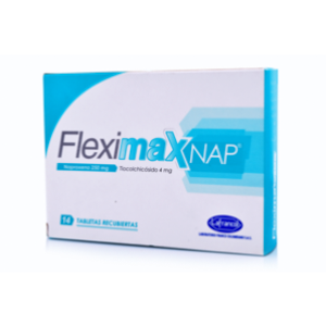 Fleximax Nap 250/4 Mg Caja X 14 Tabletas Recubiertas - Fleximax