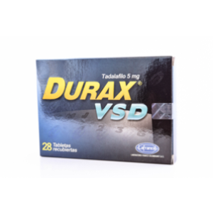 Durax Vsd 5 Mg Caja X 28 Tabletas Recubiertas - Durax