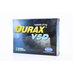 Durax Vsd 20 Mg Caja X 2 Tabletas Recubiertas - Durax