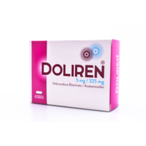 Doliren 5/325 Mg Caja X 30 Tabletas Recubiertas - Fibral