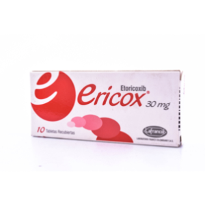 Ericox 30 Mg Caja X 10 Tabletas Recubiertas (198464) - Ericox