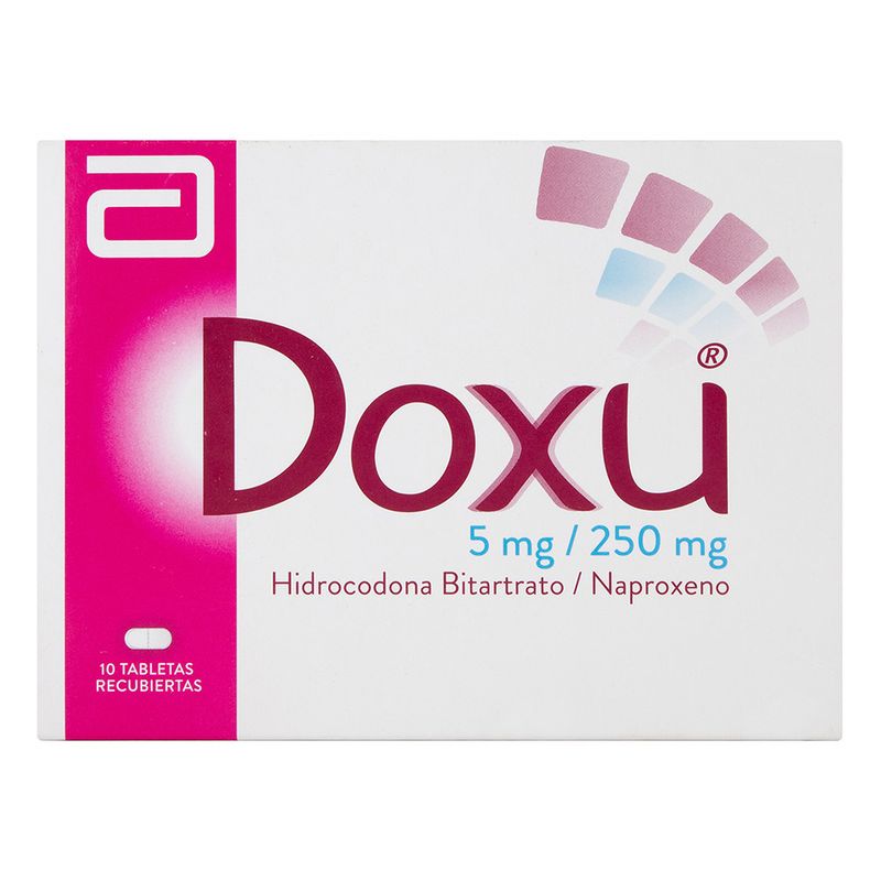 Doxu 5/250 Mg Caja X 10 Tabletas Recubiertas - Doxu  Plus