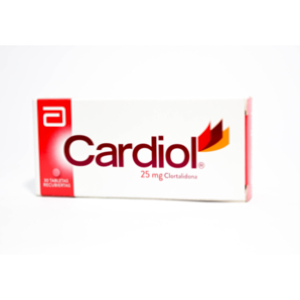 Cardiol 25 Mg Caja X 30 Tabletas Recubiertas. - Cardiol