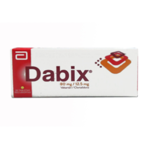Dabix 80/12.5 Mg Caja X 30 Tabletas Recubiertas - Dabix