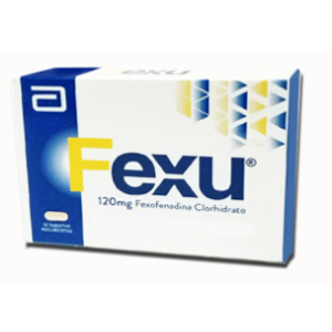 Fexu 120 Mg Caja X 10 Tabletas Recubiertas - Fexu