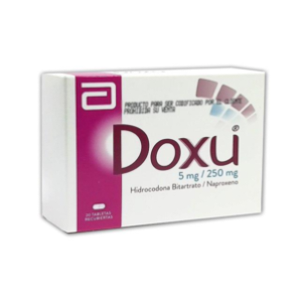 Doxu 5/250 Mg Caja X 20 Tabletas Recubiertas - Doxu