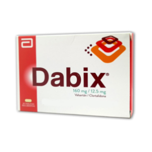 Dabix 160/12.5 Mg Caja X 30 Tabletas Recubiertas - Dabix
