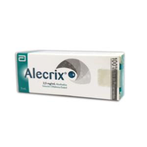 Alecrix 2.5 Mg/ml Sol Oftalmica Fco X 5 Ml - Alecrix