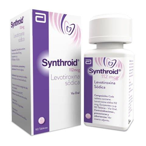 Synthroid 112 Mcg Fco X 90 Tabletas - Sin Asignar