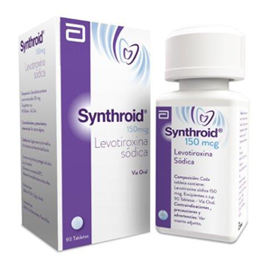 Synthroid 150 Mcg Fco X 90 Tabletas - Sin Asignar