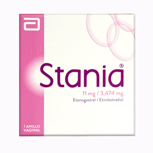 Stania 11/3,474 Mg Anillo Vaginal Caja X 1 Und - Sin Asignar