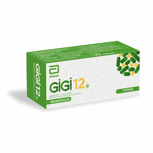 Gigi 12-probioticos Polvo Caja X 7 Sobres (sticks) S/dietario - Sin Asignar