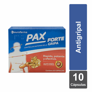 Pax Forte 400/10/30/2.5 Mg Caja X 10 Capsulas Blandas - Sin Asignar