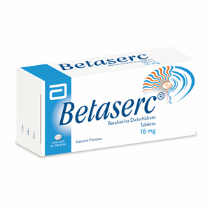 Betaserc 16 Mg Caja X 30 Tabletas - Sin Asignar