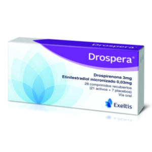 Drospera 0.03/3 Mg Caja X 28 Comprimidos Recubiertos - Drospera