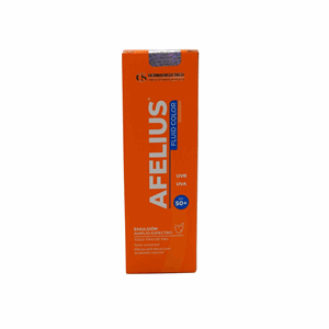Afelius Fluid Color Protec Solar Spf 50+ Tubo X 50 Gr - Sin Asignar