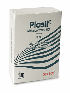 Plasil 10 Mg Caja X 30 Tabletas - Plasil