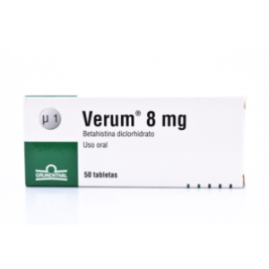 Verum 8 Mg X 50 Tabletas. (195972) - Verum