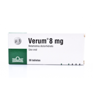 Verum 8 Mg X 30 Tabletas - Verum