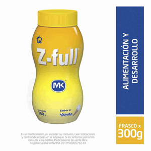 Z-full Mk Granulado Vainilla X 300 Gramos - Z-full