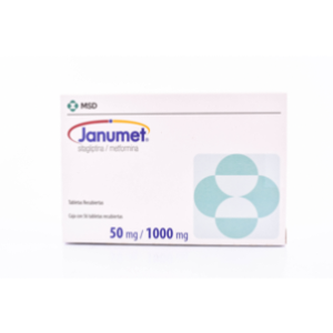 Janumet 50/1000 Mg Caja X 56 Tabletas Recubiertas - Janumet