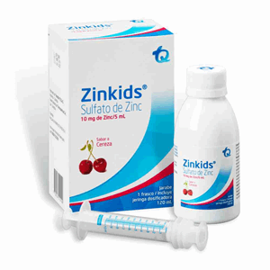 Zinkids 10 Ml Jarabe Frasco X 120 Ml - Zinkids 