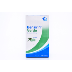 Benzirin Verde Eucalipto X 100 Tabletas - Benzirin
