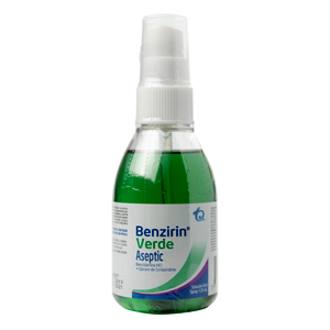 Benzirin Verde Aseptic Solucion Oral Spray Frasco X 120 Ml - Benzirin