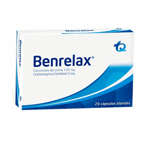 Benrelax 125/5 Mg Caja X 20 Capsulas Blandas - Benrelax