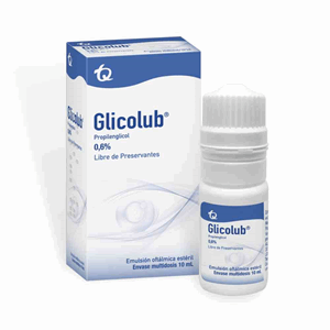 Glicolub 0.6% Emulsion Oftalmica Frasco X 10 Ml - Glicolub