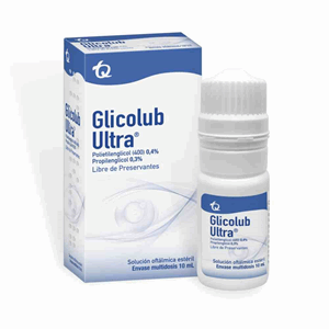 Glicolub Ultra 0.4%/0.3% Solucion Oftalmica Frasco X 10 Ml - Glicolub Ultra