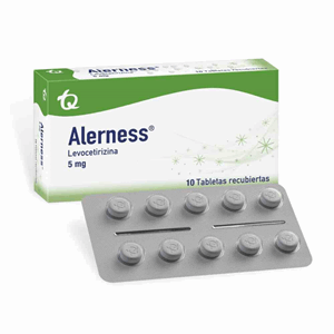 Alerness 5 Mg Caja X 10 Tabletas Recubiertas - Alerness