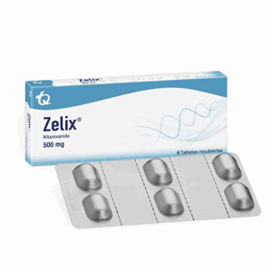 Zelix 500 Mg Caja X 6 Tabletas Recubiertas - Zelix